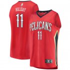 Camiseta Jrue Holiday 11 New Orleans Pelicans Statement Edition Rojo Hombre